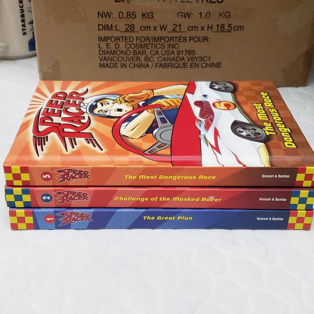 Speed Racer Hardcover Books - Picture 2 of 11